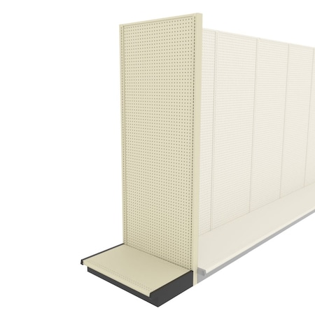 Lozier Shelving End Cap Display Unit, Platinum 36W 96H 22D P392U-EC